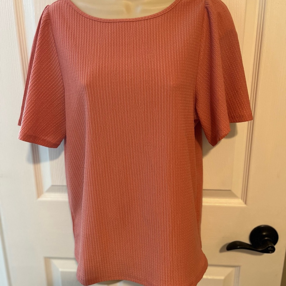 LOFT Ribbed Blouse